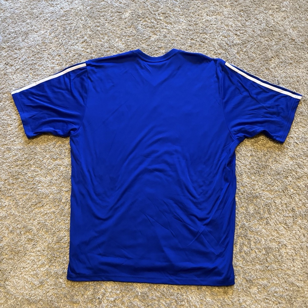 Vintage 200s Y2K Duke Blur Devils Soccer Jersey Men's XL Adidas 3 Stripes - Picture 7 of 8